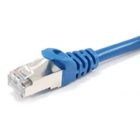 Equip patchkabel RJ45 Cat6A S/FTP (S-STP) PIMF 0,5 m blå
