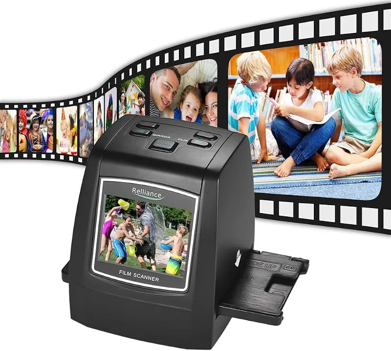 Docooler Film bildskanner 14MP/22MP 35mm 135mm 126mm 110mm 8mm färg monokrom negativ film till digital bild