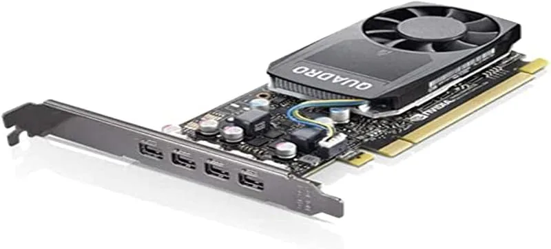 LENOVO ThinkStation NVIDIA Quadro P620 2 GB GDDR5 Mini DPx4 grafikkort med HP-konsol för tornet