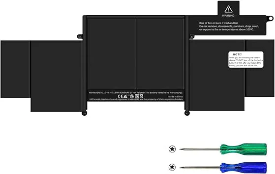 11,34 V 6330 mAh laptopbatteri A1493 A1502 för Apple Macbook Pro Retina 13 tum