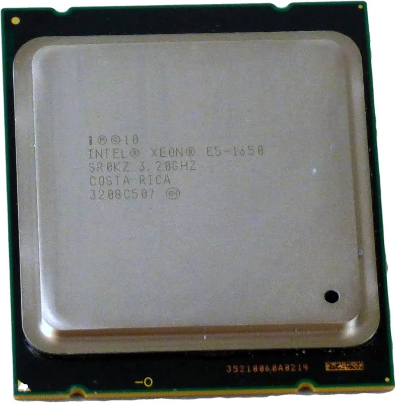 Intel Xeon E5-1650 3,2 GHz 6-kärnig 12 MB cache LGA 2011 Processor SR0KZ (certifierad renoverad)
