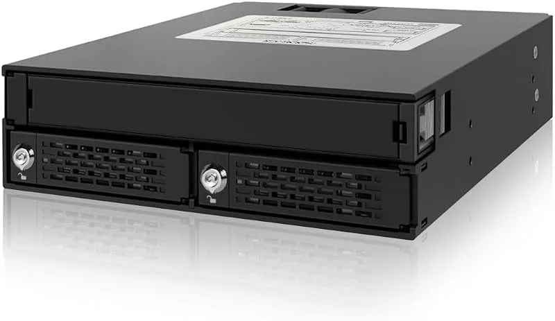 ICY DOCK ToughArmor MB994IKO-3SB utbytbar ram för 2 x 2,5 tum SSD/HDD och 1 x slim ODD