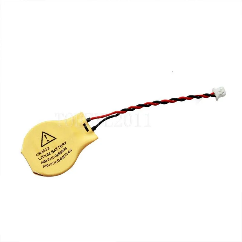 ComponentWarehouse CMOS-batteri 665733-001 för HP EliteBook G2 och ZBook, 2-stifts