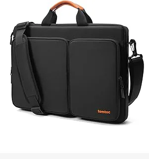 tomtoc 17,3-tums laptopväska axelväska axelväska