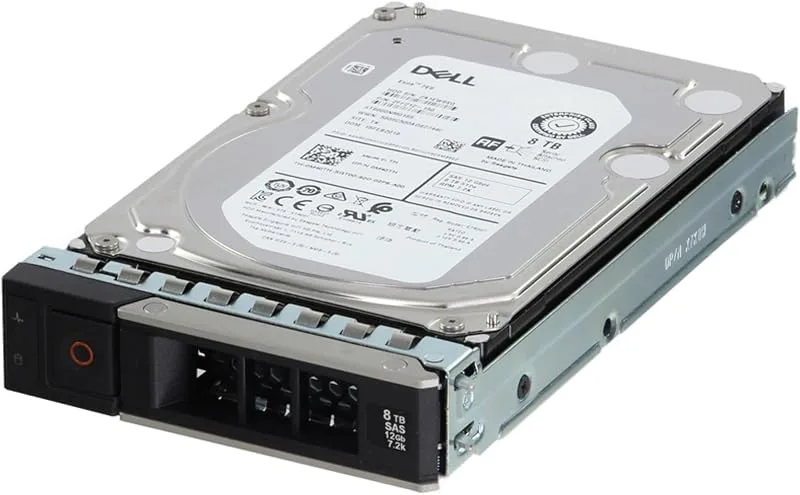 Dell 8TB 7.2K 12Gbps NL SAS 3.5 HDD 512e (M40TH) (certifierad renoverad)