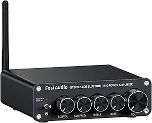 Fosi Audio BT30D Bluetooth 5.0 Stereo Audio Mottagare Förstärkare