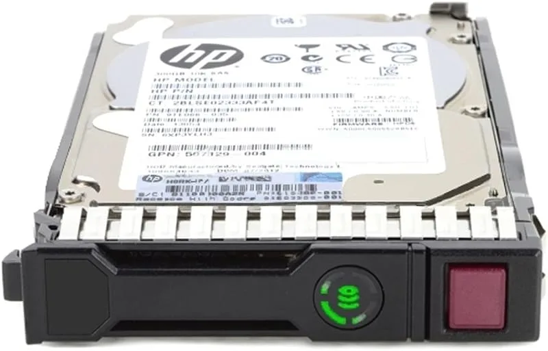 HP 600 GB intern hårddisk 652583-B21, 2,5 tum, SAS (certifierad renoverad)