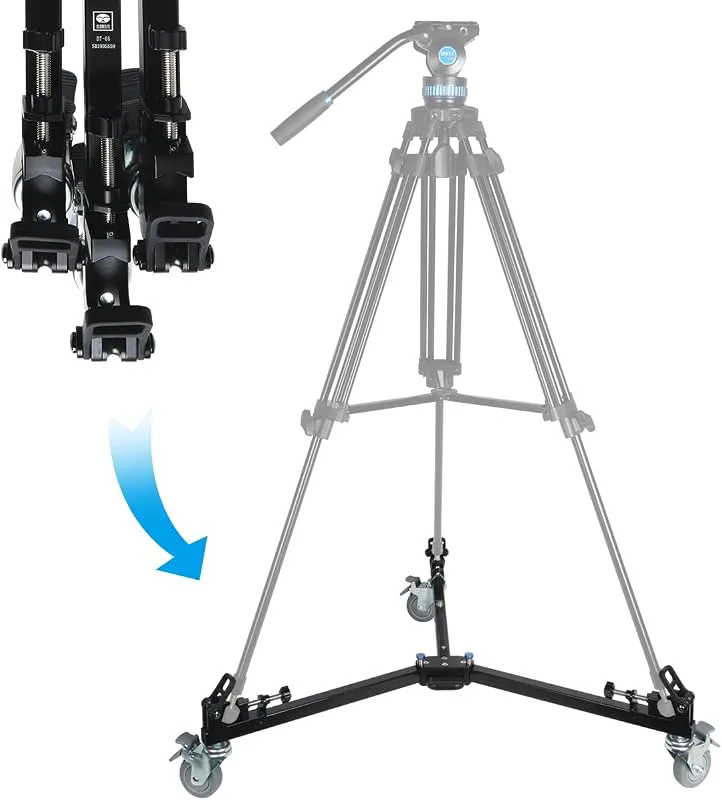 SIRUI DT-06 Professionellt slitstarkt video-stativ Dolly