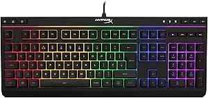 HyperX HX-KB5ME2-DE Alloy Core RGB membran speltangentbord