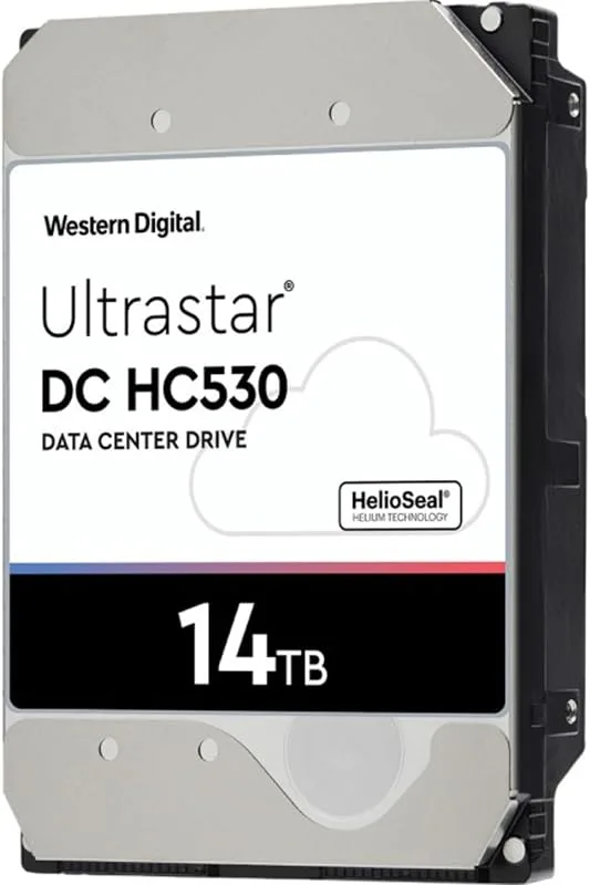 Western Digital Ultrastar DC HC530 (WUH721414ALE6L4) SATA Enterprise HDD 7200 RPM, 14 TB