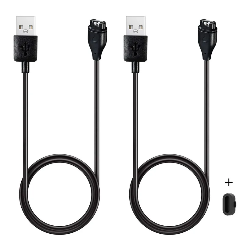 Kissmart laddare till Garmin Instinct, 2-pack