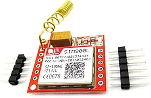 TECNOIOT SIM800L GPRS GSM-modul PCB-antenn SIM-kort fyrband