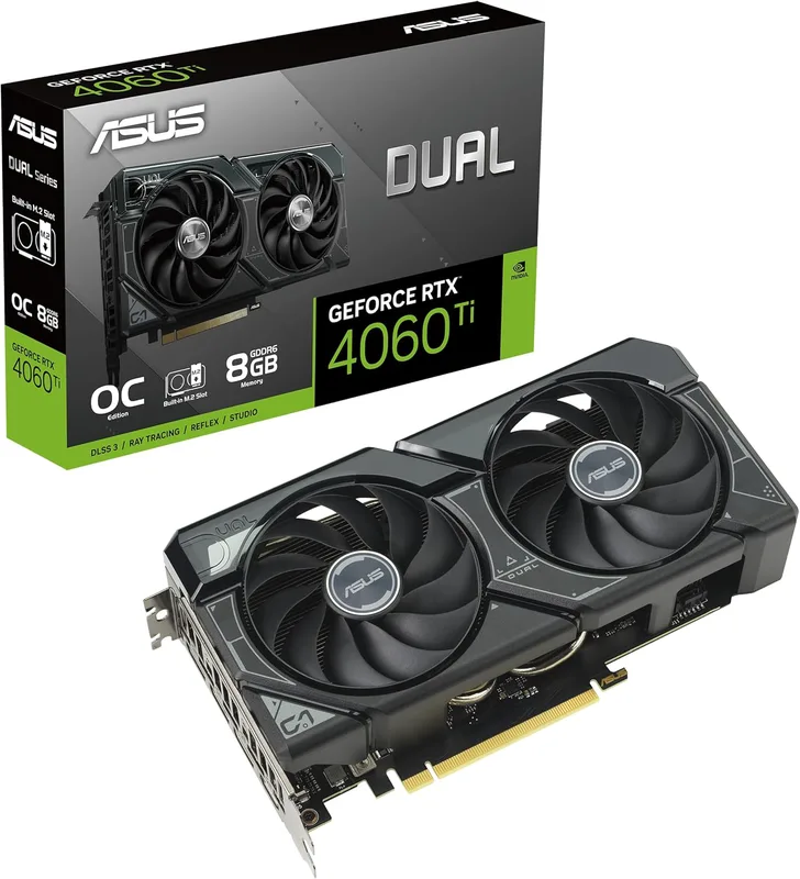 ASUS Dual GeForce RTX 4060 Ti SSD OC Edition 8GB