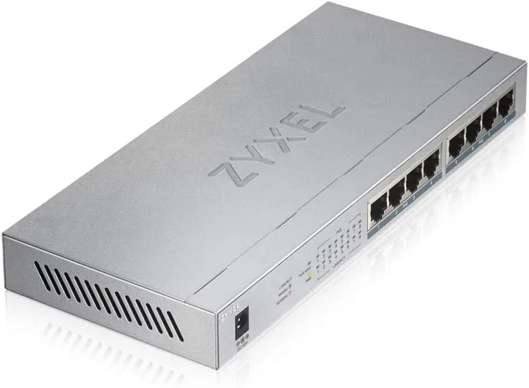 Zyxel 8-Port PoE Switch