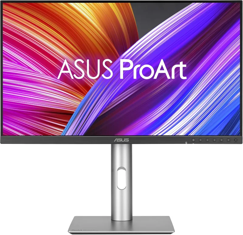ASUS ProArt Display PA24ACRV professionell 23,8-tums bildskärm, IPS, QHD (2560 x 1440), 95% DCI-P3, SafemE<2, USB-C, VESA DisplayHDR 400, VESA MediaSync, ergonomiskt stöd, ekologisk hållbarhet