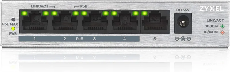 Zyxel 5-Port PoE Switch
