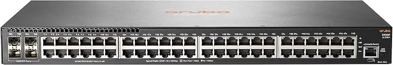 HP Enterprise ARUBA 2930F 48G 4SFP 48-portars gigabit-omkopplare (renoverad)