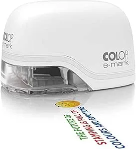 COLOP e-mark 600 dpi Vit Bärbar Mobil Hand Skrivare