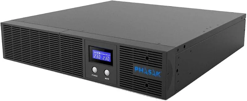 Phasak - UPS PROTEKT rack 2160VA/1400W interaktiv ren Sinewave