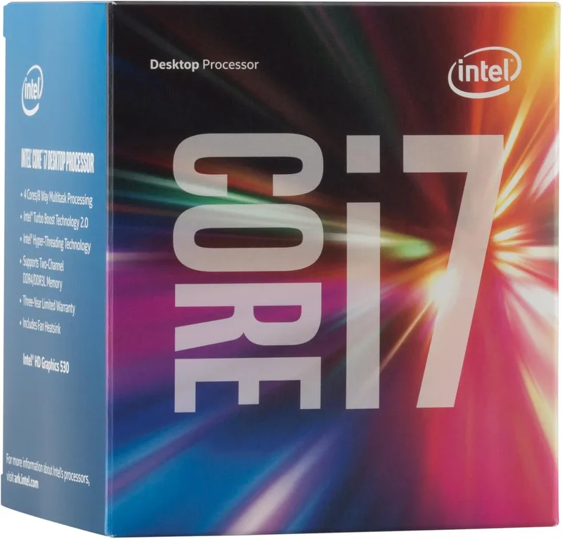 Intel Boxed Core I7-6700 FC-LGA14C 3,40 GHz 8 M processor cache 4 LGA 1151 BX80662I76700 (Renoverad)