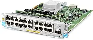HP J9992A HPE 20-port 10/100/1000BASE-T PoE+ MACsec/1-port 40GbE QSFP+ v3 zl2-modul (renoverad)