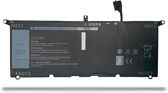 DXGH8 G8VCF H754V 0H754V P82G001 laptopbatteri