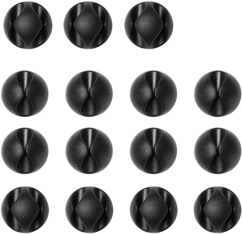 Kabelklämmor Kabelhållare, Mångsidig Kabelledning Kabel Organizer set