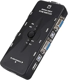 KVM Switch 4-Port USB VGA SVGA