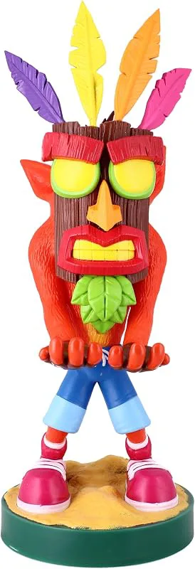 Cable Guys - Crash Bandicoot Aku Aku Gaming Accessories Holder & Phone Holder