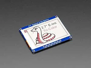 Adafruit 2,7 tum Tri-Colour e-Ink/ePaper display med