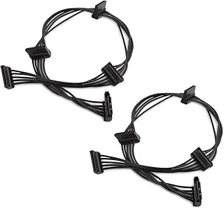 15-stifts SATA till 4 SATA Power Splitter-kabel