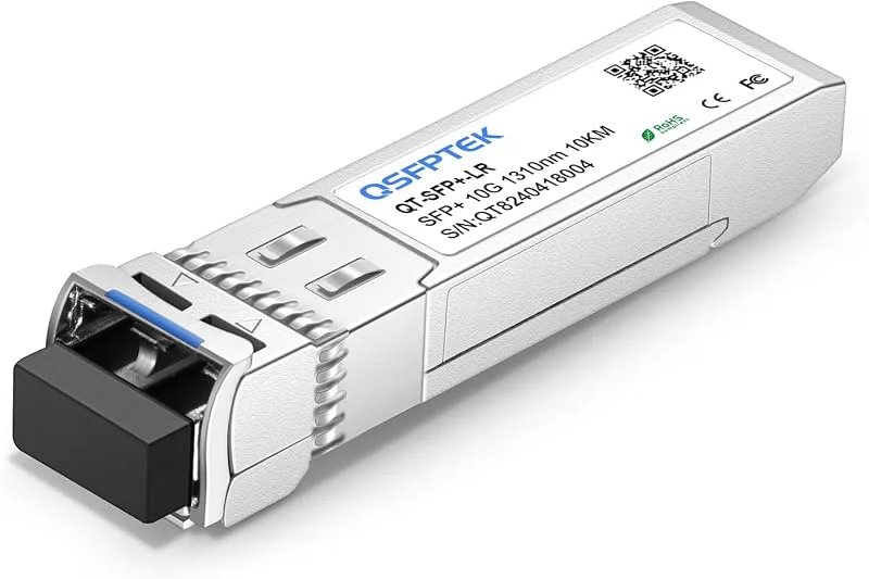 QSFPTEK 10GBASE SFP+ Modul 10 km 1310nm DDM LC Single Mode SFP+ Transceiver