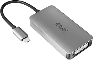 Club 3D USB typ C till dual länk DVI-D aktiv adapter