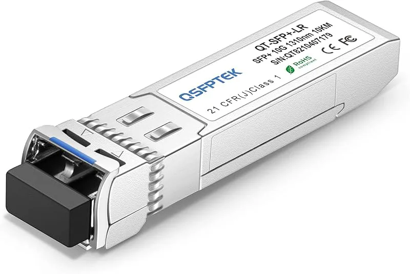 QSFPTEK 10G SFP+ modul 1310nm 10 km DDM LC Single Mode SFP+ 10GBASE-LR transceiver