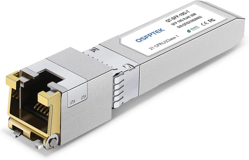 QSFPTEK 10GBASE-T SFP+ RJ45-modul