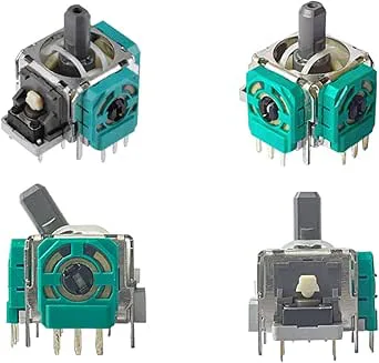 ElecGear 4x Ersättning Joystick (EL4 ALPS) för Xbox Controller, Ersättande Styrenhet Analog Stick Kontroller Sensor Tumgrepp Module Reservdelar för Xbox One, One S|X, Elite 1 and Xbox Series S|X