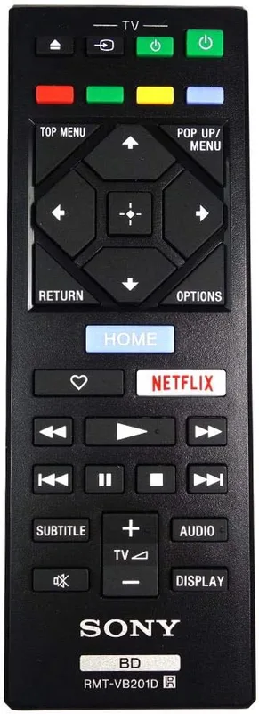 Onlineaudioelectrical Genuin Blu-Ray-spelare fjärrkontroll ersättning för Sony