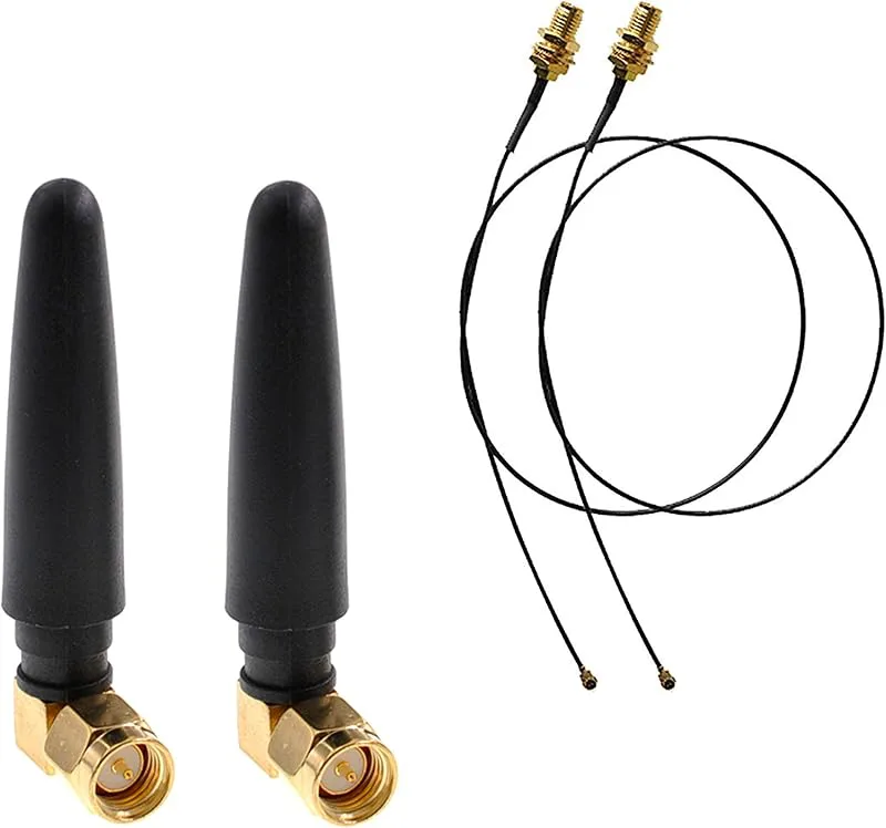 Oiyagai 2 st 2,4 GHz WiFi-antenner