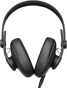 AKG K361 Studio-hörlurar, Over-Ear Closed-Back Design för professionell prestanda, lätta och vikbara med 3-lägesgångjärn, Premium Isolating Earpads, Förstärkt för AKG Hållbarhet