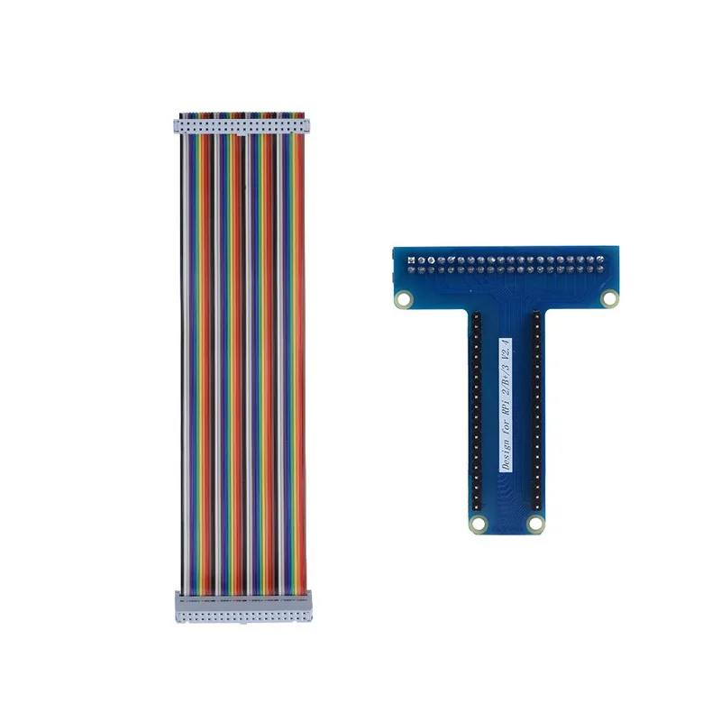 Tosuny T-typ GPIO-expansionskort med 40-polig flatkabel