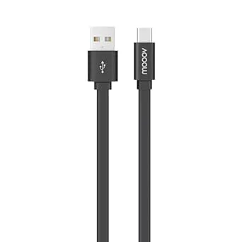 mooov 732059 USB-A/USB-C platt data och laddningskabel