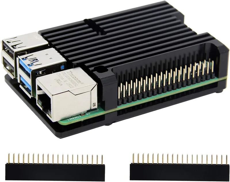 Geekworm Raspberry Pi 4 datormodell B rustning