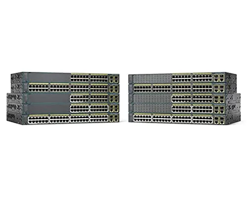 Cisco Catalyst 2960-24TC nätverksswitch, 24 portar
