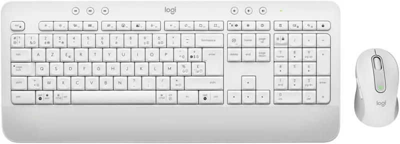 Logitech Signature MK650 Combo for Business, trådlös mus och tangentbord, Logi Bolt, Bluetooth, SmartWheel, Globally Certified, Windows/Mac/Chrome/Linux