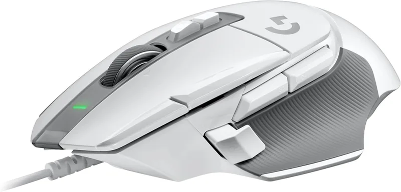 Logitech G G502 X trådbunden gamingmus med LIGHTFORCE hybrid optisk-mekaniska primärbrytare, HERO 25K gaming sensor, kom