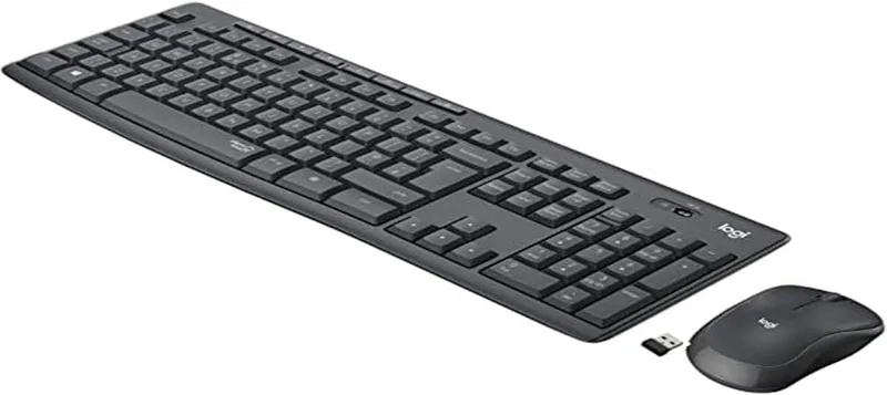 Logitech MK295 trådlöst tangentbordsmusset med SilentTouch-teknik