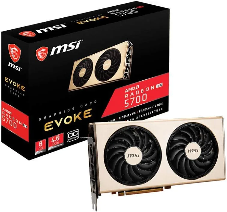 MSI Radeon RX 5700 Evoke OC grafikkort