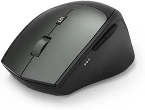 Hama 182616 | Optisk 6-knapps trådlös mus "MW-600", dubbelläge med USB-C/USB-A, svart