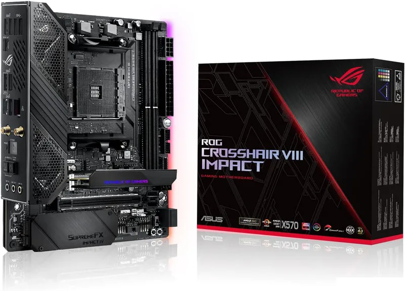 ASUS ROG CROSSHAIR VIII IMPACT moderkort