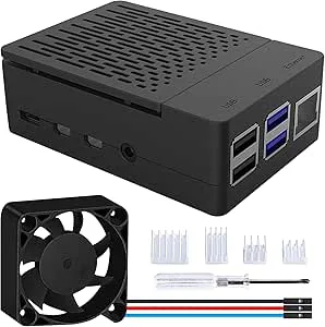 GeeekPi Raspberry Pi 4 Fodral Med PWM